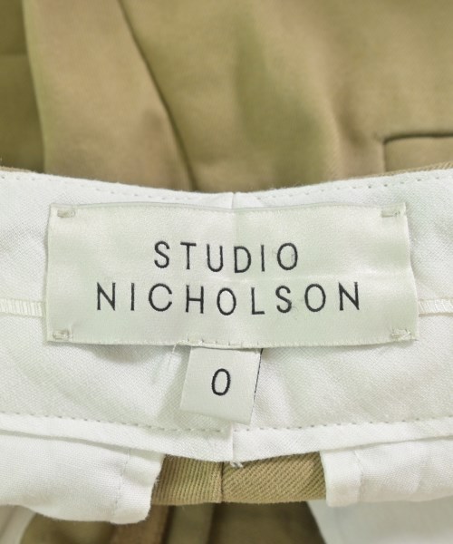 STUDIO NICHOLSON（スタジオニコルソン）チノパン ベージュ サイズ:0(XS位) レディース/2200662839057
