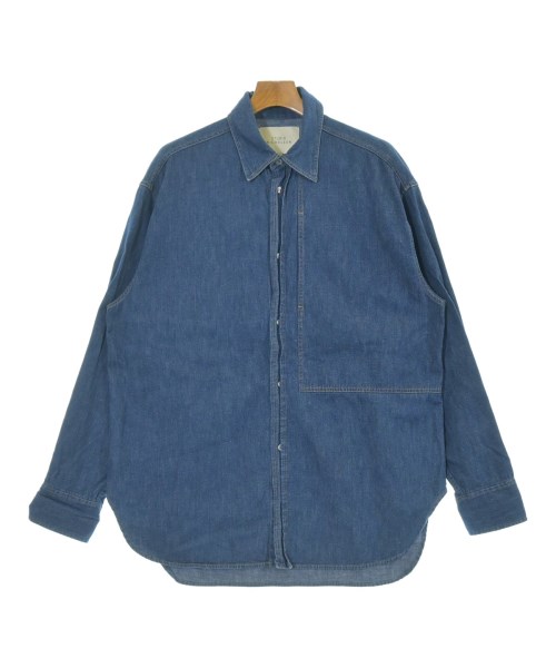 STUDIO NICHOLSON(スタジオニコルソン)カジュアルシャツ 紺 サイズ:S/2200666832092