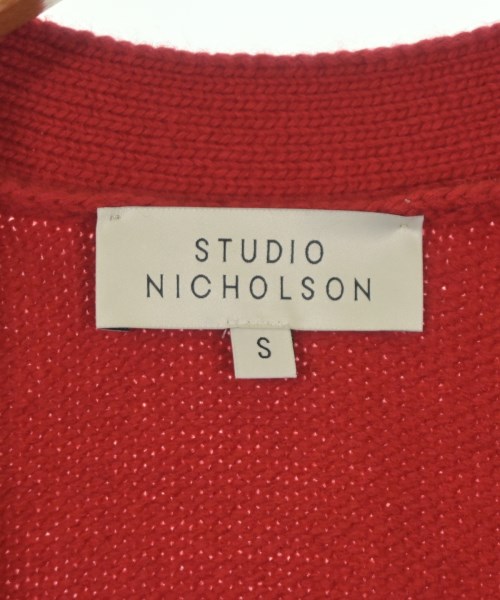 STUDIO NICHOLSON（スタジオニコルソン）カーディガン 赤 サイズ:S メンズ/2200664265083