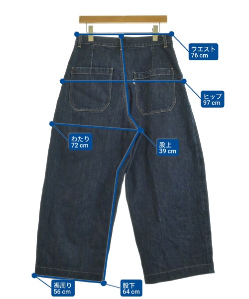 STUDIO NICHOLSON（スタジオニコルソン）デニムパンツ 紺 サイズ:M メンズ/2200663401079