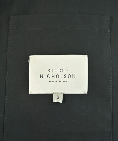 STUDIO NICHOLSON（スタジオニコルソン）トレンチコート 黒 サイズ:S メンズ/2200733851230