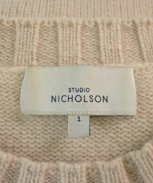 STUDIO NICHOLSON（スタジオニコルソン）ニット・セーター ベージュ サイズ:1(S位) レディース/2200728355026
