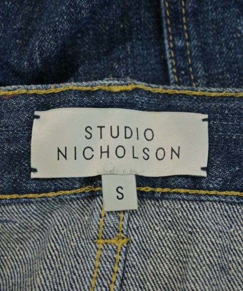 STUDIO NICHOLSON（スタジオニコルソン）デニムパンツ 青 サイズ:S メンズ/2200727048066