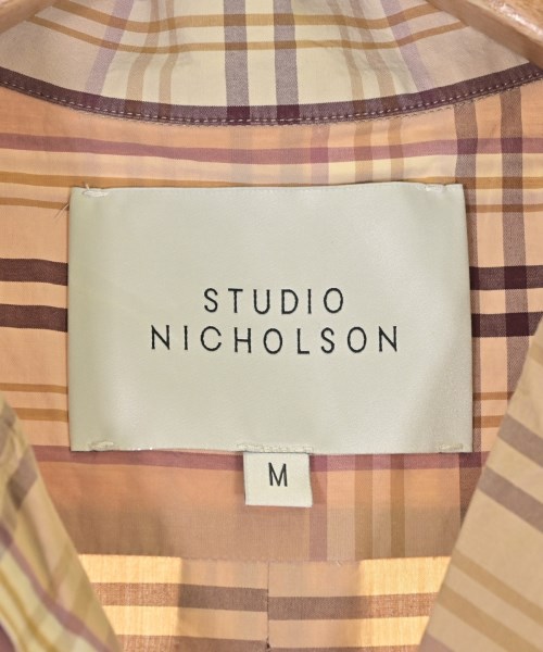 STUDIO NICHOLSON（スタジオニコルソン）カジュアルシャツ ベージュ サイズ:M メンズ/2200682914154