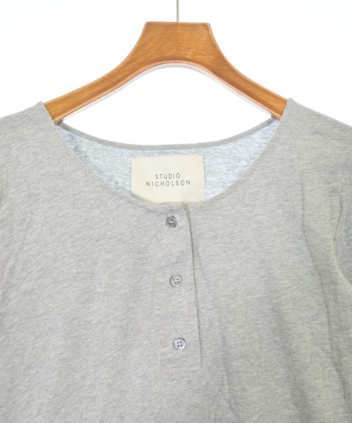 STUDIO NICHOLSON（スタジオニコルソン）Tシャツ・カットソー グレー サイズ:1(S位) レディース/2200684372051