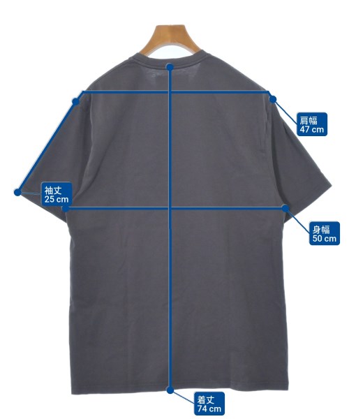 STUDIO NICHOLSON（スタジオニコルソン）Tシャツ・カットソー グレー サイズ:M メンズ/2200679212157