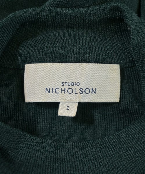 STUDIO NICHOLSON（スタジオニコルソン）ニット・セーター 緑 サイズ:1(S位) レディース/2200686886068