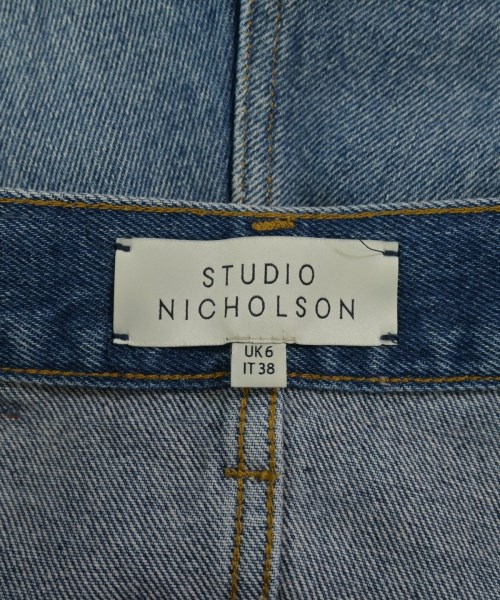 STUDIO NICHOLSON（スタジオニコルソン）デニムパンツ 青 サイズ:38(M位) レディース/2200687684137