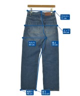 STUDIO NICHOLSON（スタジオニコルソン）デニムパンツ 青 サイズ:38(M位) レディース/2200687684137