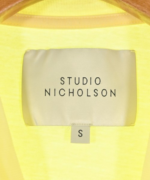 STUDIO NICHOLSON（スタジオニコルソン）Tシャツ・カットソー 黄 サイズ:S メンズ/2200682885072