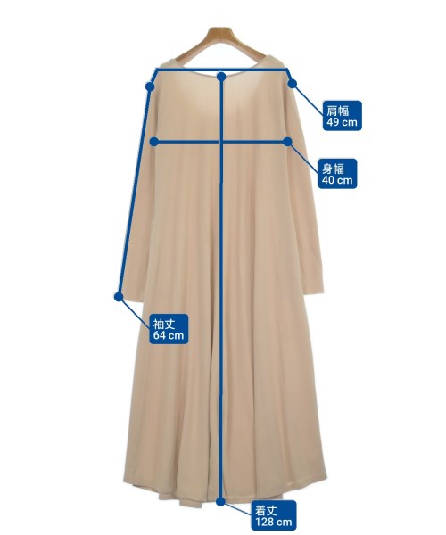 Omekashi（オメカシ）ワンピース ベージュ サイズ:38(M位) レディース/2200626515010