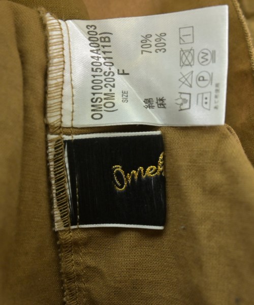 Omekashi（オメカシ）カジュアルシャツ 茶 サイズ:F レディース/2200608500089