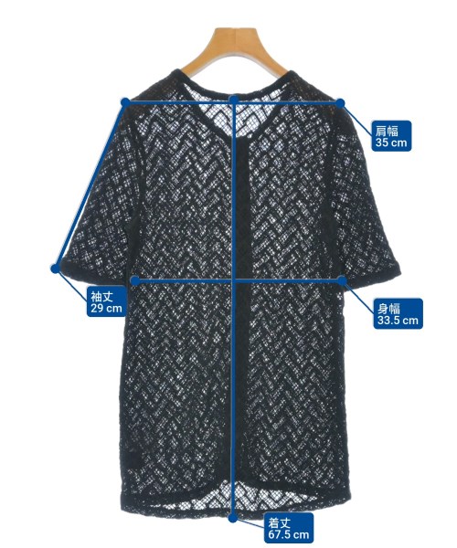 Omekashi（オメカシ）カーディガン 黒 サイズ:F レディース/2200612725072