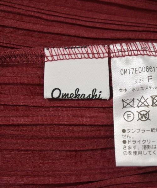 Omekashi（オメカシ）Tシャツ・カットソー 赤 サイズ:F レディース/2200630410011