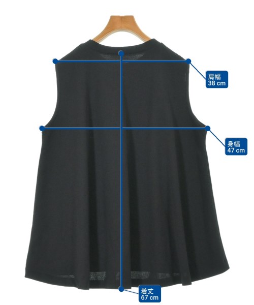 Omekashi（オメカシ）ノースリーブ 黒 サイズ:36(S位) レディース/2200626270032