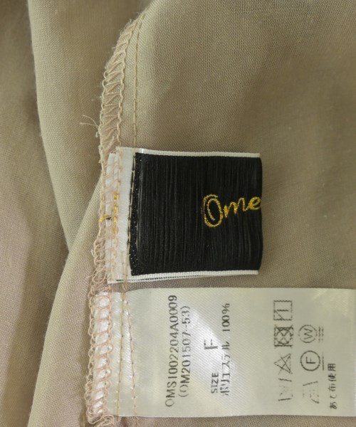 Omekashi（オメカシ）ブラウス ベージュ サイズ:F レディース/2200676580037