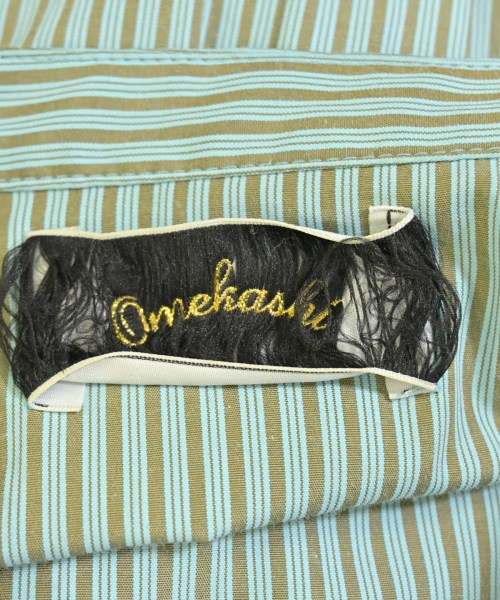 Omekashi（オメカシ）シャツワンピース 青 サイズ:38(M位) レディース/2200697584045