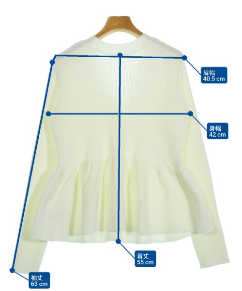 Omekashi（オメカシ）カーディガン 白 サイズ:F レディース/2200630069028