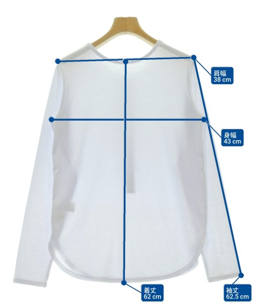 Omekashi（オメカシ）Tシャツ・カットソー 白 サイズ:F レディース/2200704031067