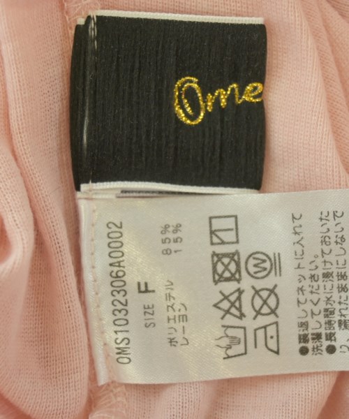 Omekashi（オメカシ）Tシャツ・カットソー ピンク サイズ:F レディース/2200701801045