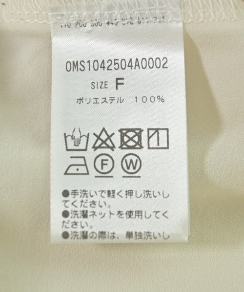 Omekashi（オメカシ）Tシャツ・カットソー 白 サイズ:F レディース/2200707305059