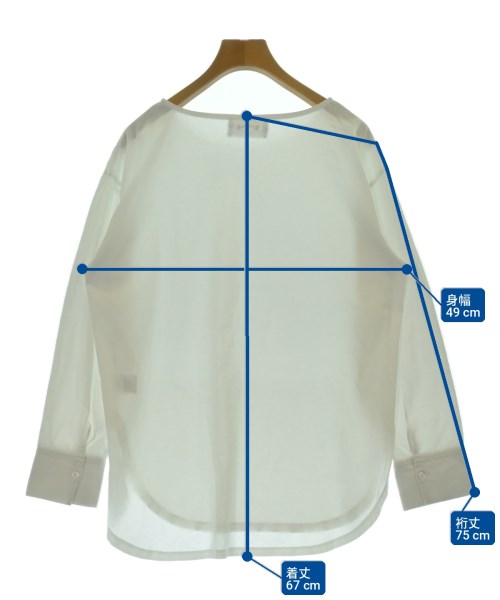 Omekashi（オメカシ）Tシャツ・カットソー 白 サイズ:F レディース/2200718684068