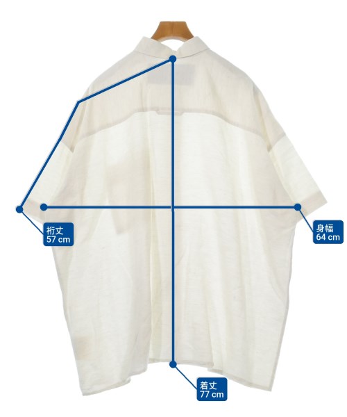 Dulcamara（ドゥルカマラ）カジュアルシャツ 白 サイズ:1(S位) メンズ/2200627064067
