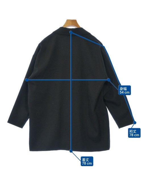 Dulcamara（ドゥルカマラ）テーラードジャケット 黒 サイズ:0(XS位) メンズ/2200620708142