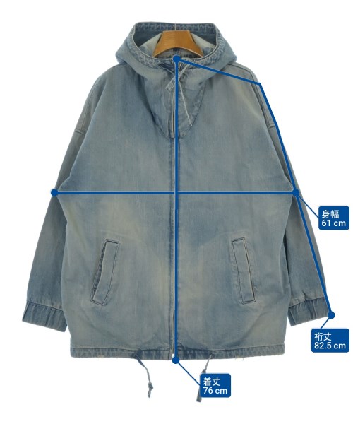 Dulcamara（ドゥルカマラ）デニムジャケット 青 サイズ:0(XS位) メンズ/2200621543094