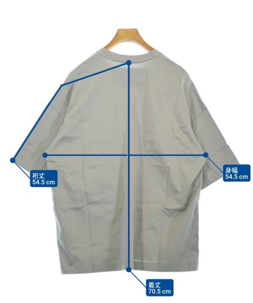 Dulcamara（ドゥルカマラ）Tシャツ・カットソー グレー サイズ:1(S位) メンズ/2200621543131