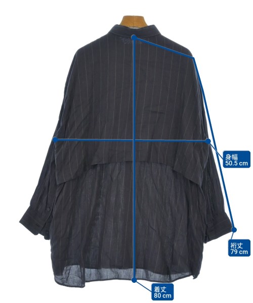 Dulcamara（ドゥルカマラ）カジュアルシャツ グレー サイズ:0(XS位) メンズ/2200621543186