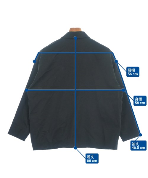 Dulcamara（ドゥルカマラ）ジャケット 黒 サイズ:0(XS位) メンズ/2200634587016