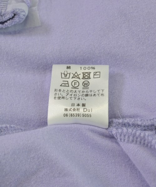 Dulcamara（ドゥルカマラ）Tシャツ・カットソー 紫 サイズ:1(S位) メンズ/2200707244044