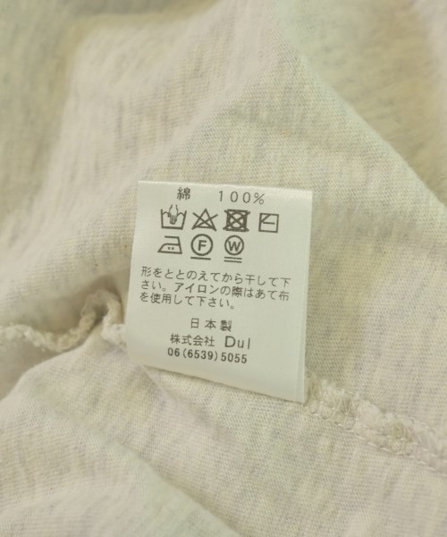 Dulcamara（ドゥルカマラ）Tシャツ・カットソー グレー サイズ:1(S位) メンズ/2200707244051