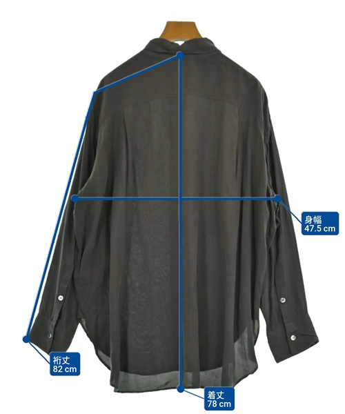 Lisiere（リジエール）ブラウス グレー サイズ:F レディース/2200638994025