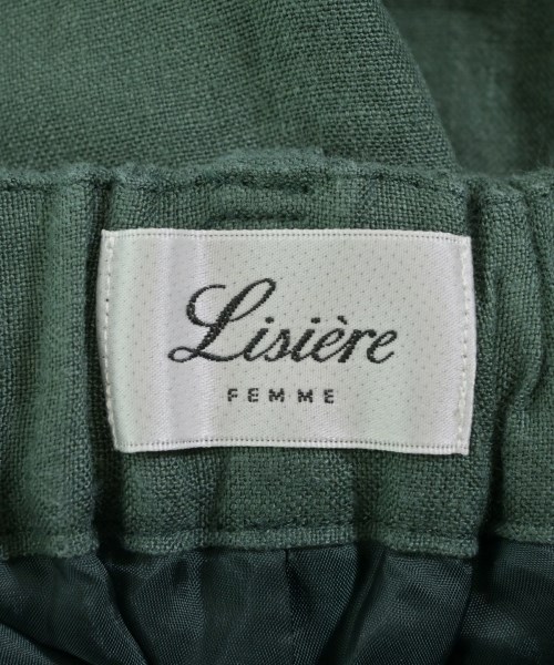 Lisiere（リジエール）スラックス 緑 サイズ:36(S位) レディース/2200619370138