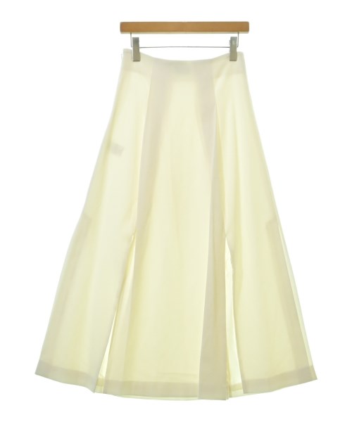 Lisiere（リジエール）ロング・マキシ丈スカート 白 サイズ:34(XS位) レディース/2200605026100