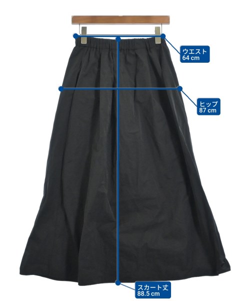 Lisiere（リジエール）ロング・マキシ丈スカート 黒 サイズ:34(XS位) レディース/2200677248011