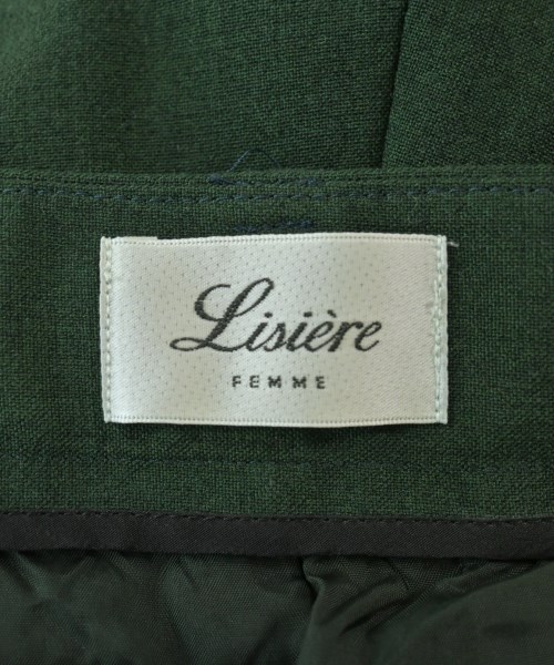 Lisiere（リジエール）スラックス 緑 サイズ:34(XS位) レディース/2200651050104