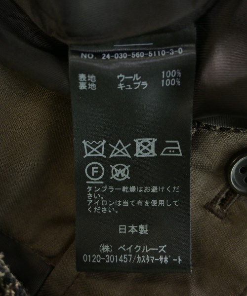 Lisiere（リジエール）スラックス 茶 サイズ:34(XS位) レディース/2200636914049