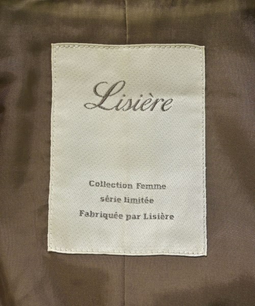 Lisiere（リジエール）チェスターコート 茶 サイズ:F レディース/2200684284033