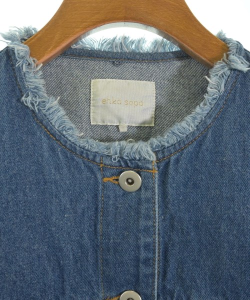 ehka sopo（エヘカソポ）デニムジャケット 青 サイズ:F レディース/2200628245038