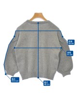 ehka sopo（エヘカソポ）ニット・セーター グレー サイズ:M レディース/2200586498071