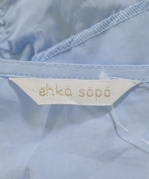 ehka sopo（エヘカソポ）ブラウス 青 サイズ:F レディース/2200604990051