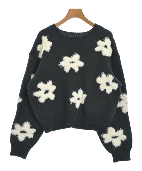 ehka sopo(エヘカソポ)ニット・セーター 黒 サイズ:F/2200673470034