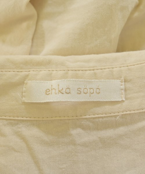 ehka sopo（エヘカソポ）カジュアルシャツ ベージュ サイズ:F レディース/2200698400030