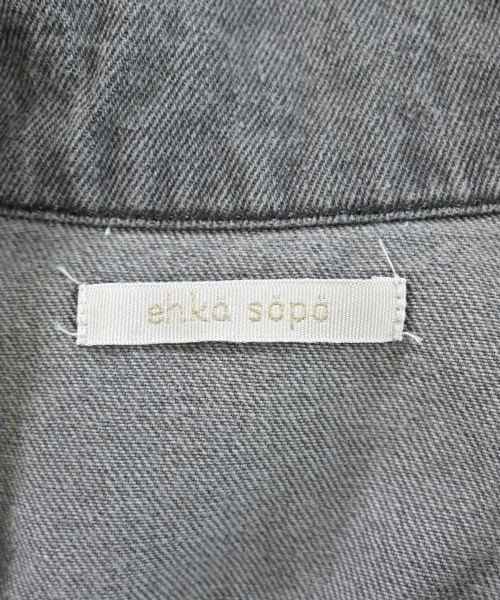 ehka sopo（エヘカソポ）デニムジャケット グレー サイズ:F レディース/2200695662011