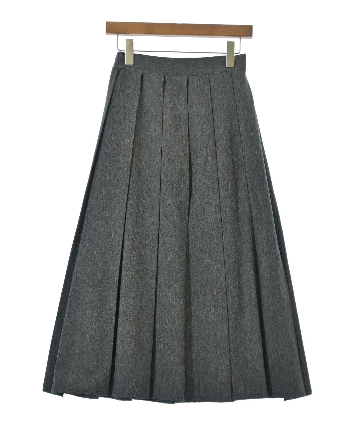 ehka sopo（エヘカソポ）ロング・マキシ丈スカート グレー サイズ:F