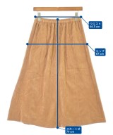 ehka sopo（エヘカソポ）ロング・マキシ丈スカート ベージュ サイズ:F レディース/2200642001115