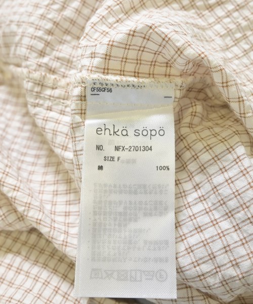 ehka sopo（エヘカソポ）カジュアルシャツ 白 サイズ:F レディース/2200715828014